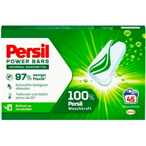 Таблетки для прання Універсальні Eco Power Bars Persil, 45 шт